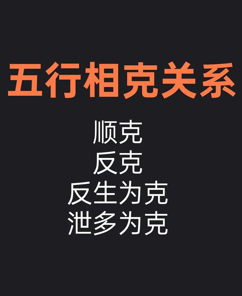 五行相生相克的精准排肖